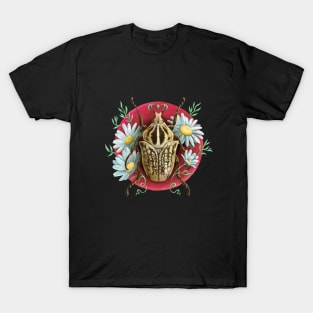 Insects and flowers: Goliat Beetle T-Shirt